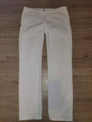 Sztruksowe spodnie Hugo Boss L-XL pas 96cm