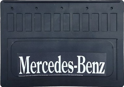 MUDGUARD FARTUCH PROTECTION MERCEDES-BENZ RUBBER 40X29  