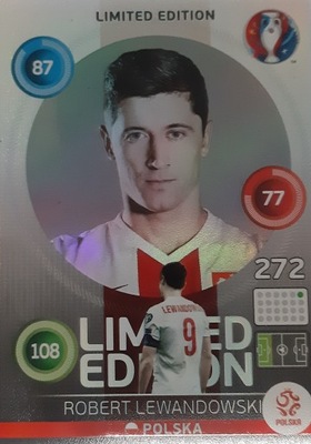 Panini Euro 2016 Robert Lewandowski LE