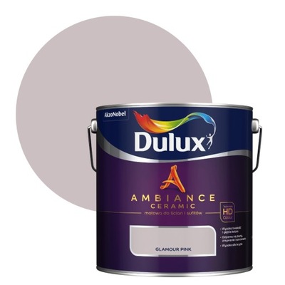 DULUX AMBIANCE FARBA CERAMICZNA 2,5L Glamour Pink