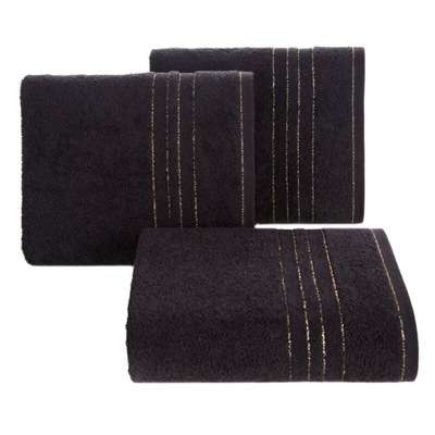 Ręcznik bawełna 30x50 Gala czarny Eurofirany