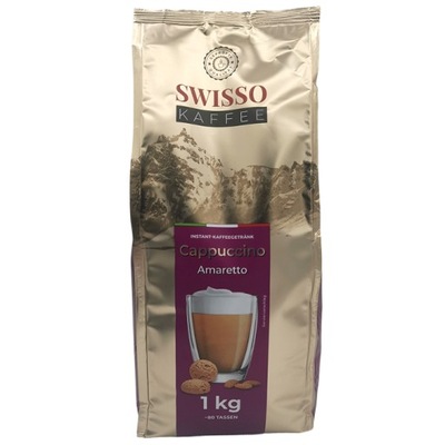 Swisso Cappuccino Amaretto 1kg Ciasteczkowe