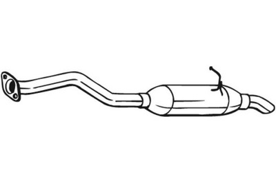 BOSAL SILENCIADOR SISTEMAS DE ESCAPE PARTE TRASERA TOYOTA AURIS 1.33-1.8 03.07-09.12  