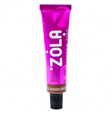 Zola 02 warm Brown 15 ml farbka do brwi kolagen