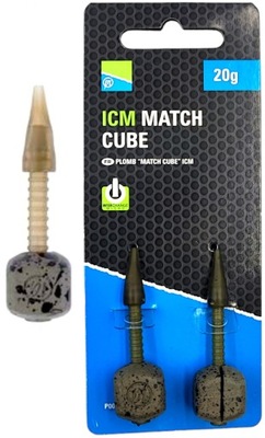 Ciężarek do bombki dalekiego zasięgu ICM MATCH CUBE 20 g 2szt