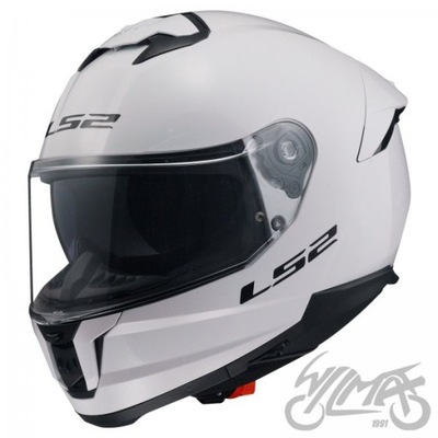 CASCO LS2 FF808 STREAM II SOLID WHITE-06 XS  