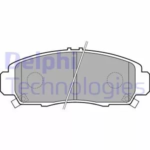 КОЛОДКИ HAM.HONDA LEGEND III 3.5/24V 05- LP1704