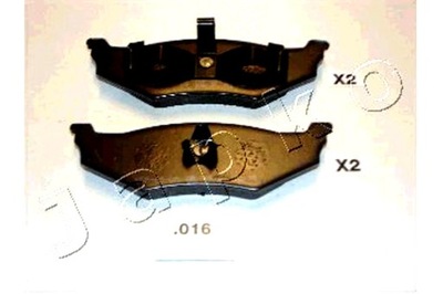 JAPKO КОЛОДКИ ДИСКОВЫЕ ТОРМОЗНОЕ 