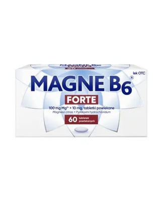 Magne B6 Forte, 60 tabletek powlekanych