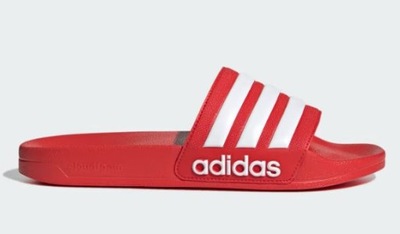 ADIDAS ADILETTE KLAPKI MĘSKIE CZERWONE 42 1ŻSA