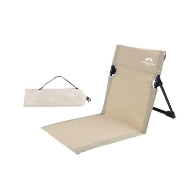Podłoga Krzesło plażowe Praktyczna składana poduszka Khaki