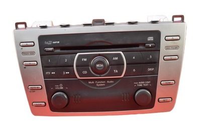 RADIO GROTUVAS SU RADIJO IMTUVU CD RDS MAZDA 6 II GH 08R 