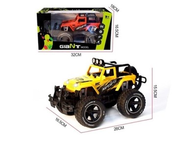 JEEP ZDALNIE STEROWANY AUTO TERENOWE 25 CM