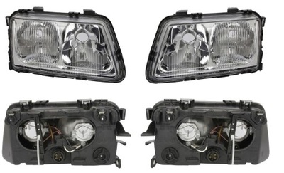 Фара лампа audi a3 8l 96-99 l+p tyc фото №1