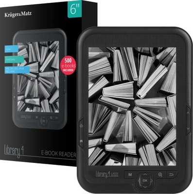 Czytnik e-book Kruger&matz Llibrary 4 8 GB 6 "