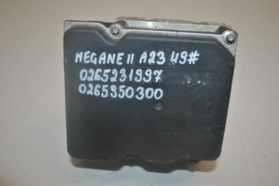 НАСОС ABS ТОРМОЗНОЙ RENAULT MEGANE II 0265234138 8200344607 0265950300