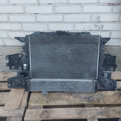 Pas передний радиатор вентилятор комплект renault scenic iii lift 1.6 dci фото №1