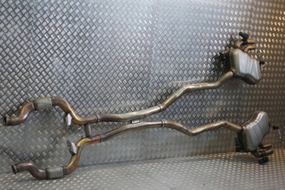 Kompletny выхлоп гаситель труба mercedes sl amg r232 a2324904101 фото №1