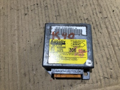 Модуль датчик подушка безопасности peugeot 306 9633504080 фото №1
