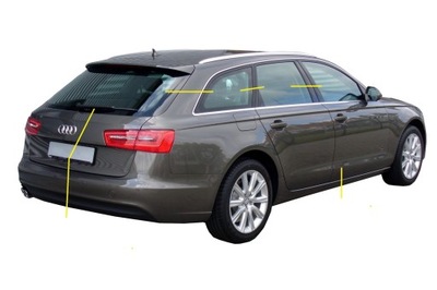 Audi a6 4g kombi чверть задній задня права фото №1