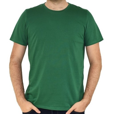 T-shirt Koszulka Podkoszulek Bawełniany Cienki L