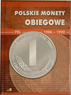 KLASER POLSKIE MONETY OBIEGOWE 1986 - 1990 PROMOCJA