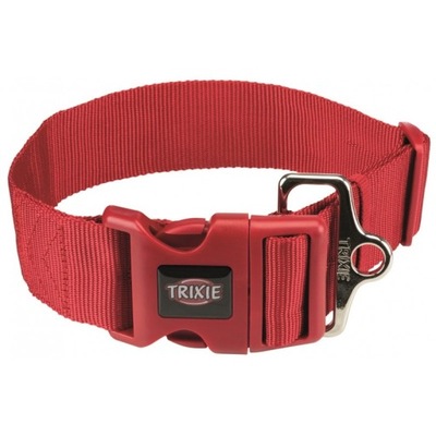 TRIXIE Obroża Premium M-L: 40-60 cm/50 mm czerwona