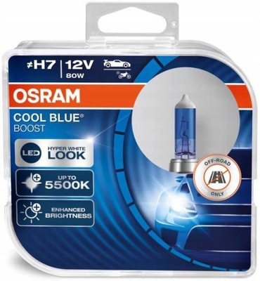 OSRAM COOL BLUE BOOST 5000K H7 XENON LOOK DUO  