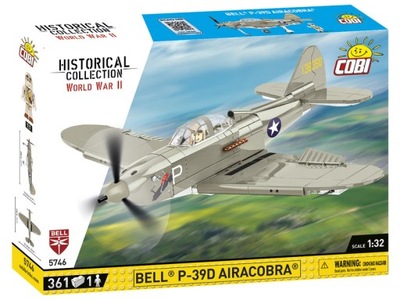 Klocki COBI Historical WW II Bell P-39D Airacobra