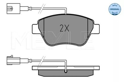 ZAPATAS DE FRENADO FIAT P. STILO 1,2/1,6 16V 01  