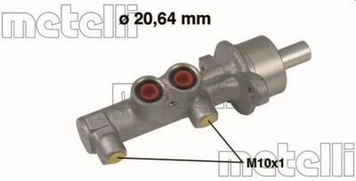 METELLI 05-0538 POMPE DE FREIN - milautoparts-fr.ukrlive.com