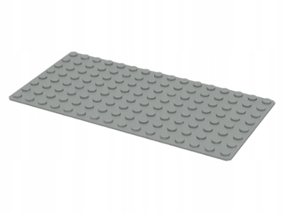 LEGO podstawa płyta 8x16 3865 jasny szary