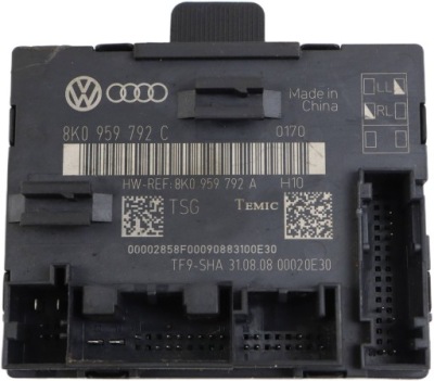 Блок управления модуль дверь a4 a5 q5 8k0959792c фото №1
