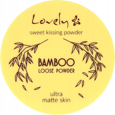 LOVELY Bamboo Losse Powder matujący puder bambusow