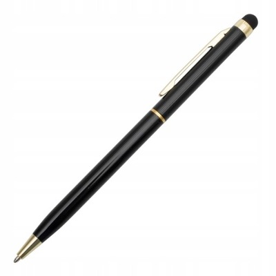 Długopis aluminiowy Touch Tip Gold, czar R73409.02