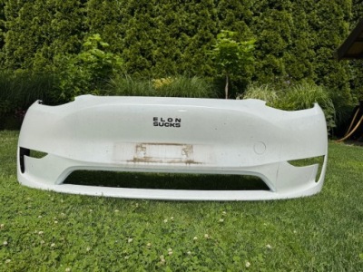 Tesla model y my бампер передній перед оригінал фото №1