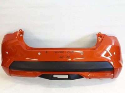 Nissan micra 2016 бампер задня фото №1