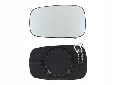 Вкладиш дзеркало renault scenic ii 2003-2009 новий фото №1