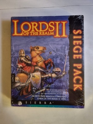 Lords of the Realm II Siege Pack, PC BIG BOX folia