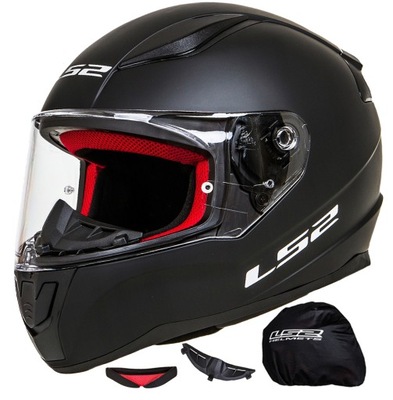 NEGRO MATE CASCO DZIECIECY LS2 FF353J MINI R S  