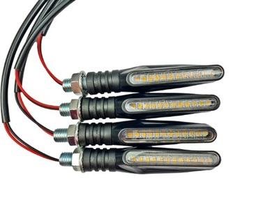 KOMPLET KIERUNKOWSKAZÓW MOTOCYKLOWYCH 12 LED