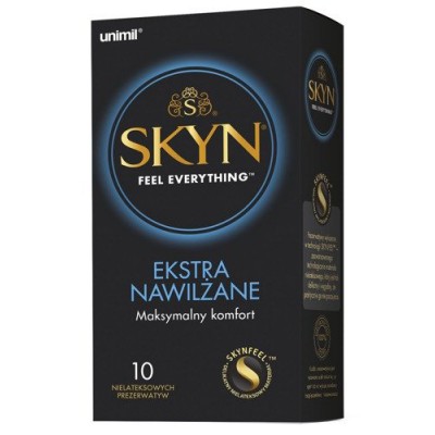 UNIMIL SKYN Extra Nawilżane Prezerwatywy