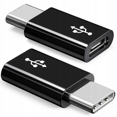 MINI ADAPTER PRZEJŚCIÓWKA MICRO USB NA USB-C TYPE-C 2A