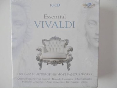 Essential Vivaldi 10CD w pudelku - various artists