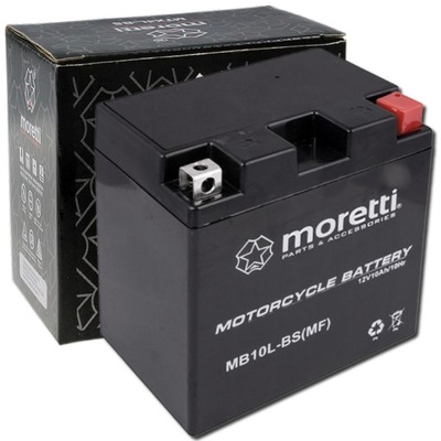 АКУМУЛЯТОР ГЕЛЕВИЙ MORETTI MB10L-BS 11 AH YB10L-BS