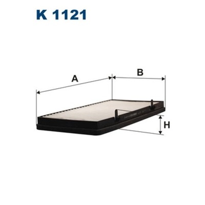 FILTR, VENTILACIÓN PRZESTRZENI PASAZERSKIEJ FILTRON K 1121  