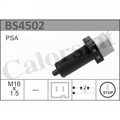 CONMUTADOR DE LUZ LUZ DE FRENADO BS4502  