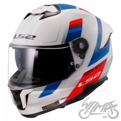 CASCO LS2 FF808 STREAM II VINTAGE WH.BL.RED-06 S  
