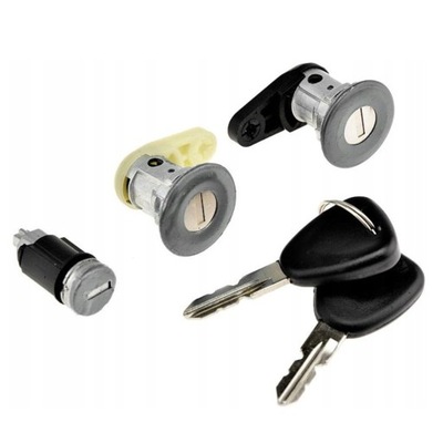 Вкладка замка двері перед ліва + права кришки багажника dacia logan 2004- фото №1