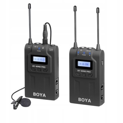 BEZPRZEWODOWY ZESTAW AUDIO BOYA BY-WM8 PRO-K1